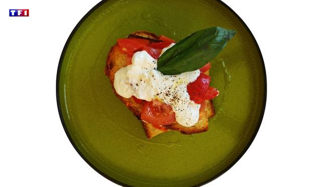 "La Brigade Bonjour !" : la recette de bruschetta caprese so fresh du chef Giovanni Iori