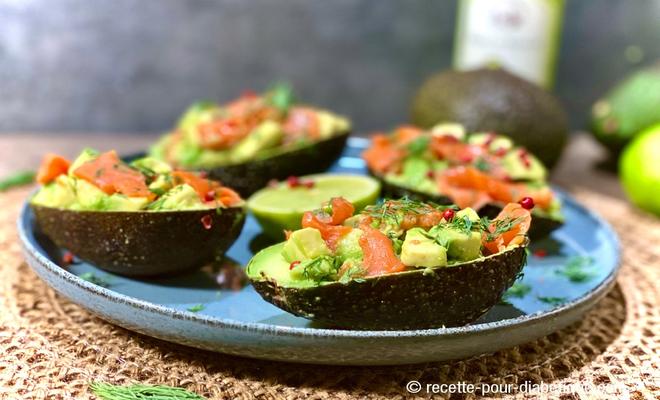 Avocat au Saumon fumé