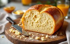 Brioche ultra moelleuse et dorée, la recette simplissime au four qui fait saliver dès le matin