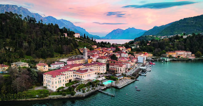 Grand hôtel Villa Serbelloni, repaire de célébrités depuis un siècle