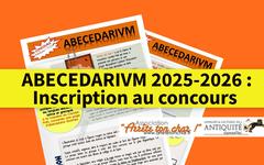 Inscription ABECEDARIVM 2025-2026