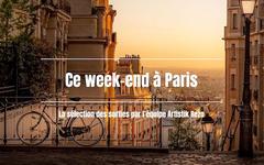 Ce week-end à Paris… du 17 au 19 octobre