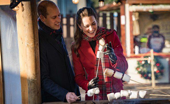 Duke and Duchess of Cambridge visited Cardiff Castle in Cardiff