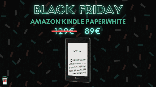 Kindle Paperwhite : -31% sur la liseuse Amazon – Black Friday