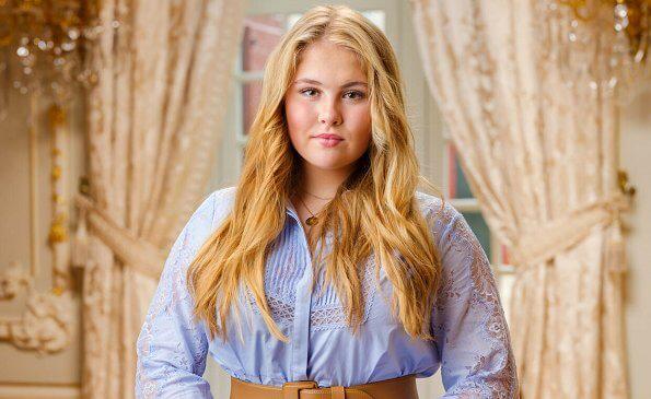 Crown Princess Amalia celebrates her 17th birthday today