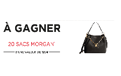 20 sacs Morgan offerts (Valeur unitaire de 129 euros)