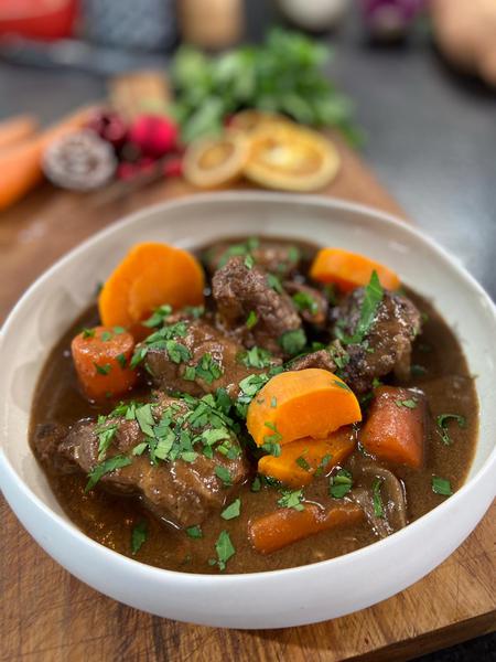 Ma recette de daube de sanglier au vin d’Arbois