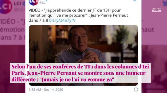 Non Stop People - Jean-Pierre Pernaut devenu plus sombre avant de quitter le JT de 13H