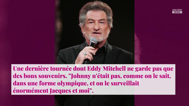 Non Stop People - Johnny Hallyday : Eddy Mitchell évoque ses derniers moments émouvants avec le chanteur