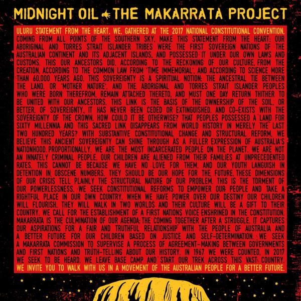 Midnight Oil The Makarrata Project : Un album pour la réhabilitation des Aborigènes.