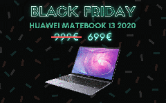 Huawei MateBook 13 2020 baisse son prix de 300 € – Black Friday