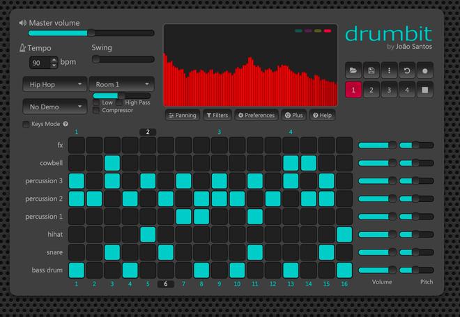Drumbit – Amusez-vous à faire des percussions dans votre navigateur