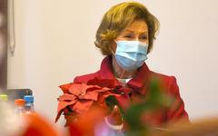 Queen Sonja paid a pre-Christmas visit to Oslo Crisis Center