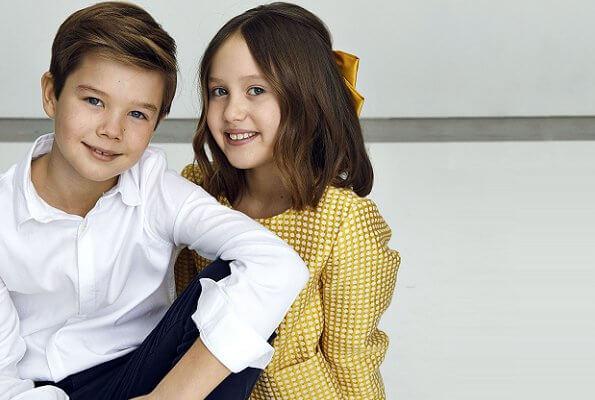 Prince Vincent and Princess Josephine celebrate their 10th birthday today