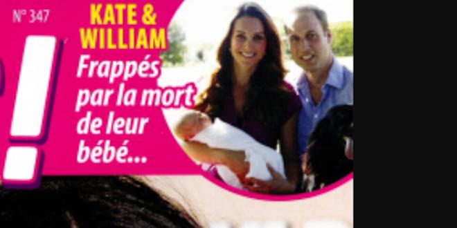 Prince William, Kate Middleton, choc au palais,  frappés par la mort de leur bébé