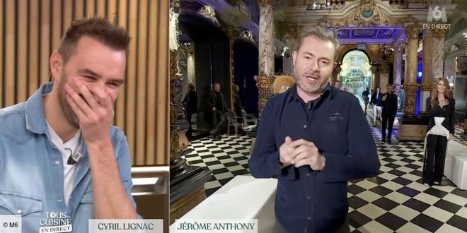 Cyril Lignac "halluciné" par l'énorme surprise de Jérôme Anthony pour la dernière de Tous en cuisine (VIDEO)