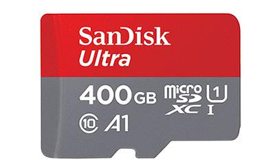 Bon Plan : 55€ la carte micro SDXC SanDisk Ultra d’une capacité de 400 Go