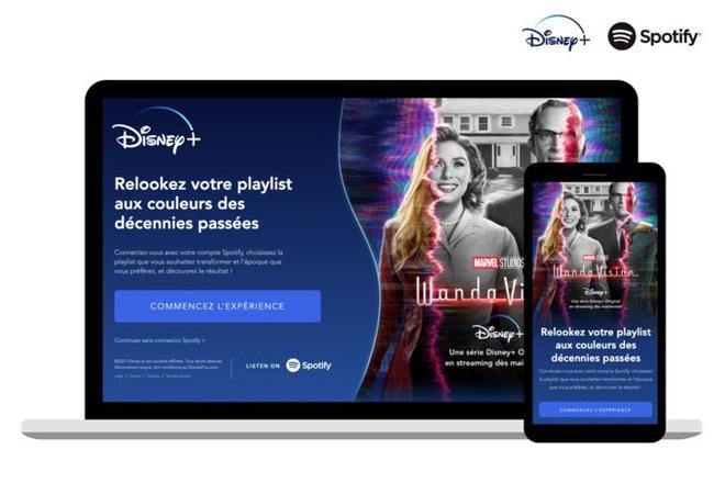 Spotify : relookez vos playlist aux couleurs de la série Disney+ WandaVision