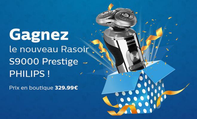 Jeu concours : Rasoir S9000 Prestige de PHILIPS gagner gratuitement