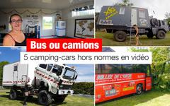 Bus ou camions aménagés : ces youtubeurs ont construit leur propre camping-car XXL