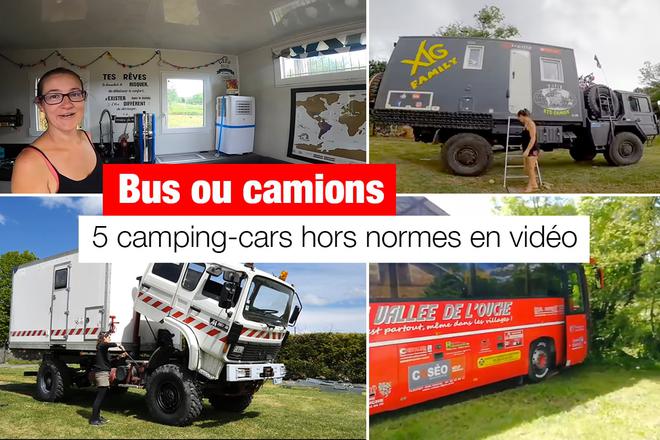 Bus ou camions aménagés : ces youtubeurs ont construit leur propre camping-car XXL