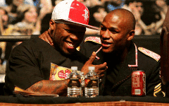 50 Cent et Floyd Mayweather se provoquent en combat de boxe
