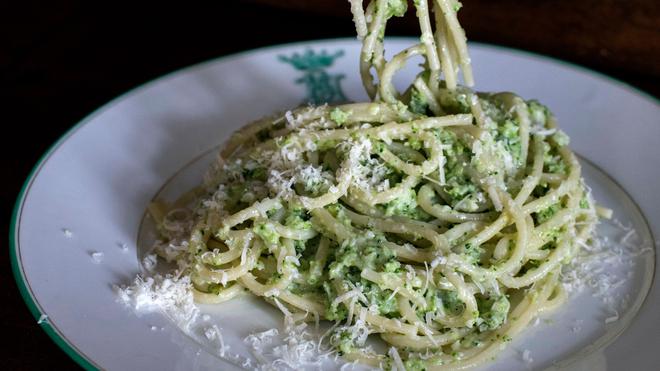 La recette des spaghettis aux brocolis de Mimi Thorisson