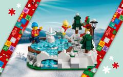 Sur le Shop LEGO : Retour du set 40416 Ice Skating Rink offert dès 150 € d'achat
