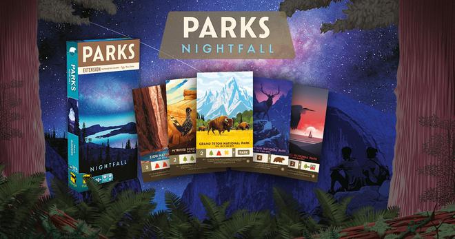 Parks : Nightfall – campez dans l’extension du plus beau jeu de 2020 !