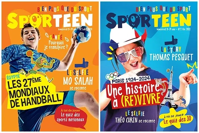 Sporteen, nouveau magazine de sport ET de découvertes pour les 9-14 ans