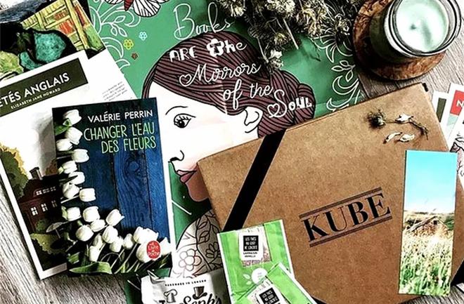Kube, la box littéraire personnalisée qui va changer votre approche de la lecture