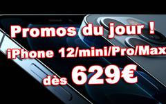 ???? Promos : iPhone 12 dès 629€, iPhone 11/Pro/Max, iPad Pro 2020 et plus