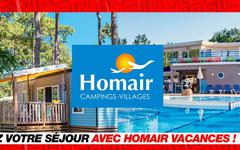 Gagnez votre séjour en bungalow avec Virgin Radio et Homair Vacances  !