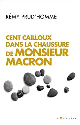 Livre : Cent cailloux dans la chaussure de monsieur Macron de Rémy Prudhomme