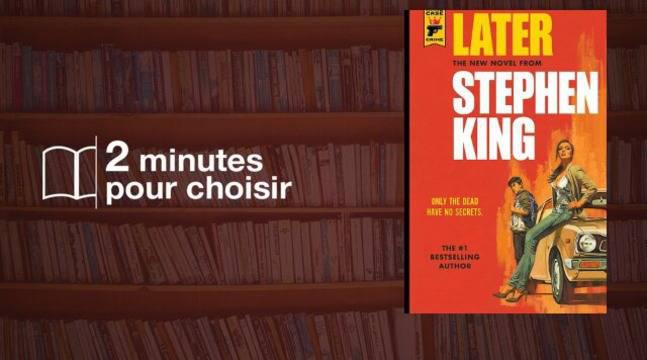 « Later » : Le tout nouveau thriller de Stephen King est paru en anglais (et il fait peur)