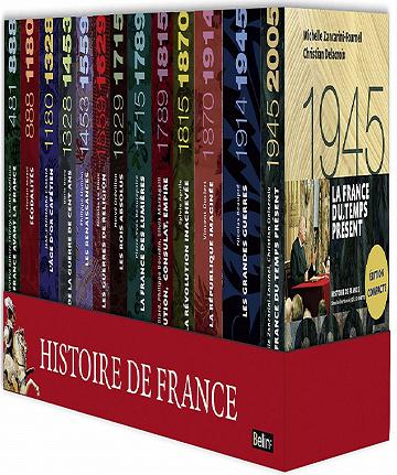 Coffret Histoire de France (13 volumes) - Joël Cornette et Collectif