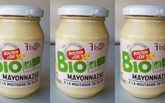 Rappel produit : Mayonnaise BIO à la moutarde de DIJON 235g de marque BOUTON D’OR