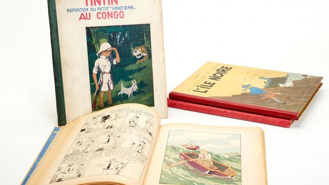 À Roubaix, un exemplaire très rare de « Tintin au Congo » adjugé à 11 000 euros