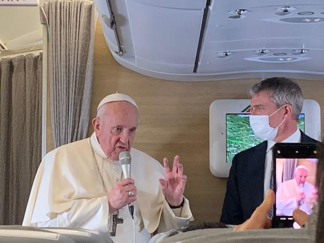 Bagdad-Rome : les grandes lignes de la conférence de presse du pape