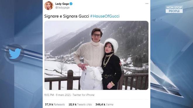 Non Stop People - Lady Gaga à l'affiche du biopic Gucci : Une première photo officielle dévoilée