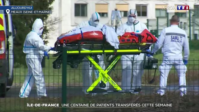Covid-19 en Île-de-France : une centaine de patients transférés cette semaine