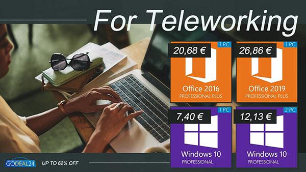 Promo spéciale télétravail, restez productif : Office 2019 dispo à seulement 26,86€ sur Godeal24