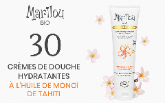 30 Crèmes hydratantes à l’huile de monoï de tahiti Marilou bio à tester