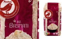 Rappel produit : Riz Basmati 1kg de marque AUCHAN