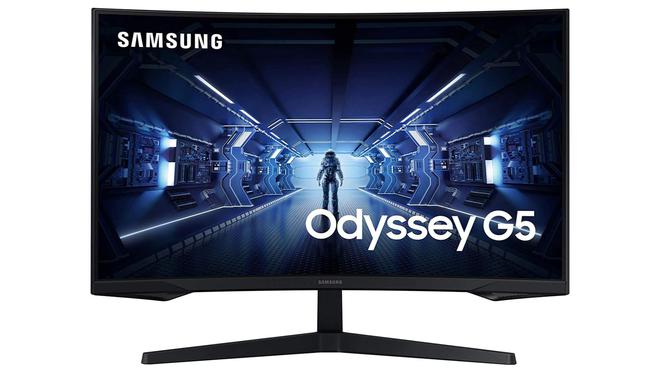 Le Samsung Odyssey G5 32 pouces (WQHD, 144 Hz) est à 289 euros