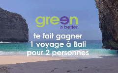 Gagnez un voyage pour 2 personnes à Bali (Valeur 2800 euros)