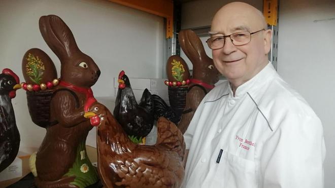 À 78 ans, le chocolatier de Noyon prêt à surprendre pour Pâques