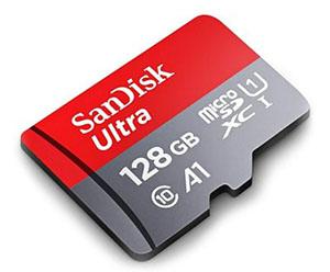 Bon Plan : les microSDXC SanDisk Ultra 128 Go (17,15€) et SanDisk Extreme 128 Go (19€)