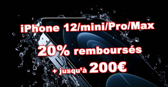 ???? Promo : 20% remboursés sur les iPhone 12 mini / Pro / Max !!!