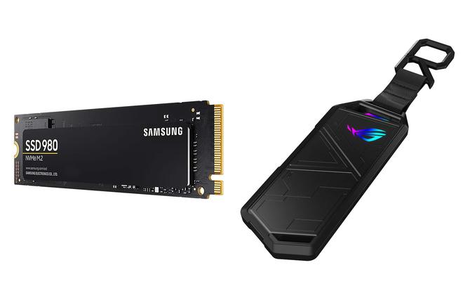 Bon plan : un SSD NVMe Samsung avec boîtier ASUS STRIX Arion à partir de 99,99 €